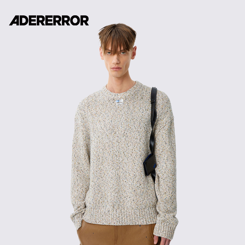 ADERERROR圆领休闲百搭套头毛衣
