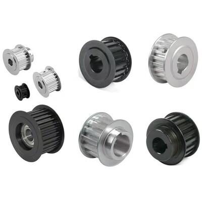 替代米思米调节导向轮惰轮AHTFW32S5M 同步轮S5M32齿 涨紧轮