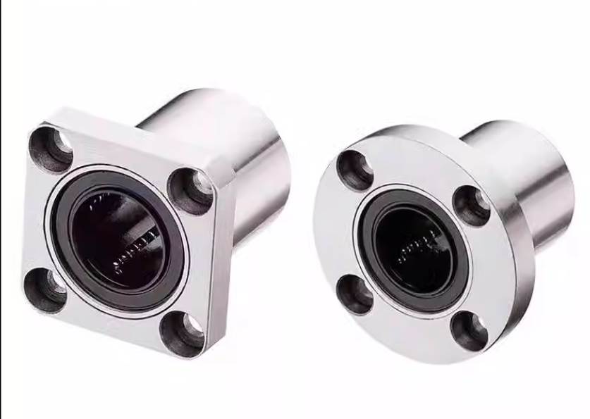 替米思米保持架直线轴承LHFSF LHFCF 8 10 12 16 20 25 30 35钢保