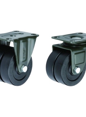 替代怡合达 低重心脚轮 容许载荷 CFL01-D63 定向双轮 CFK01-D63