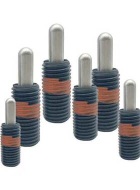 替米思米PJLS10-5 PJFW12 16轻载型短型弹簧柱塞 定位弹簧分度销