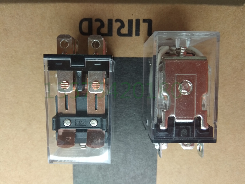 利尔德lirrd电磁继电器jqx-13f 中间继电器大8脚10adc12v24v22