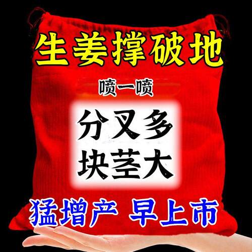 生姜专用叶面肥膨大增产生根