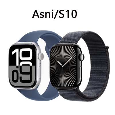 【官方】 S10；亮黑色金属表壳 智能手表下载APP看视频听歌有声男