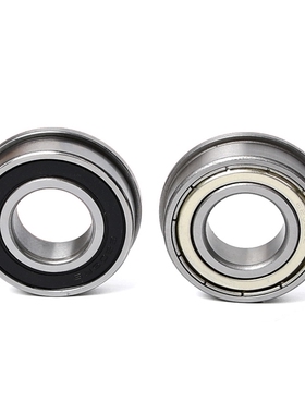 捷威JVB深沟球法兰微型轴承F6000ZZ/F100 尺寸：10*26*8