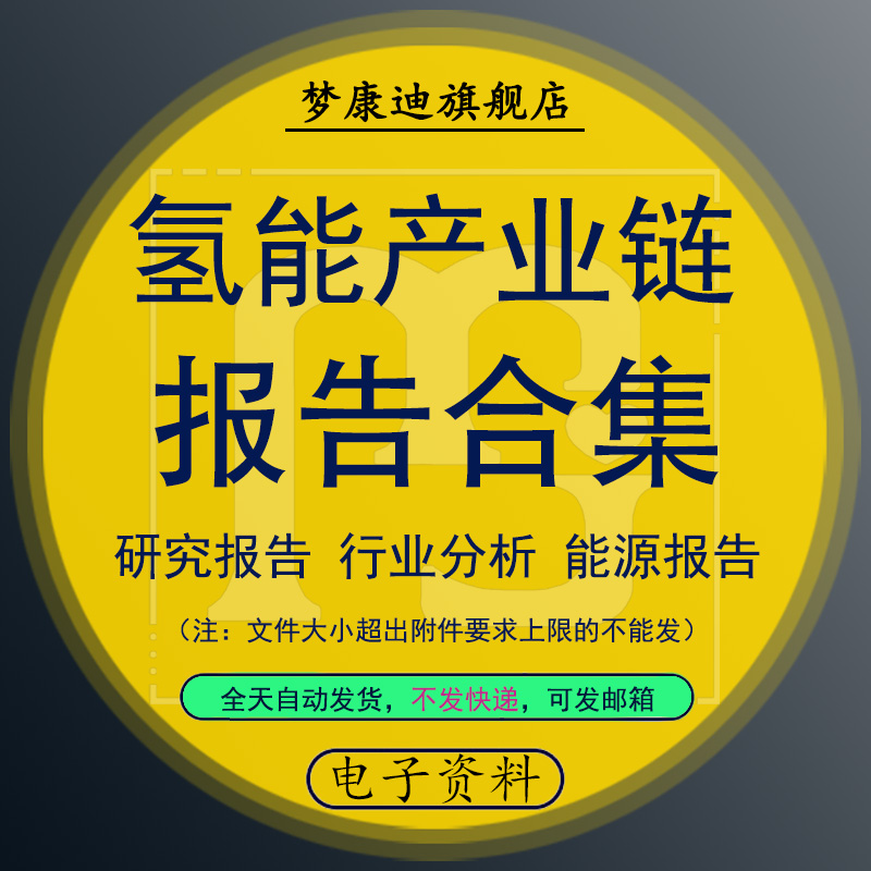 氢能源车汽车行业市场分析报告中国新能源制造业投资决策氢能源燃料电池产业链H509行业市场前景研究报告汇总