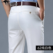 高端优质休闲中年男式 高腰中老年宽松直筒爸爸长裤 休闲裤 春夏男裤