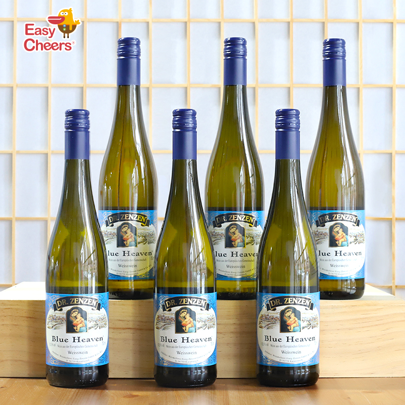 德国莱茵黑森原瓶进口红酒 圣母之乳半甜白/半甜红葡萄酒 6支整箱