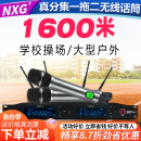 无线话筒一拖二麦克风学校操场舞台专用户外演出真分集防啸叫 NXG