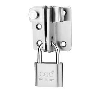 门扣卡扣固定加厚不锈钢插销反锁明装大移门橱柜栓木门安全防盗闩