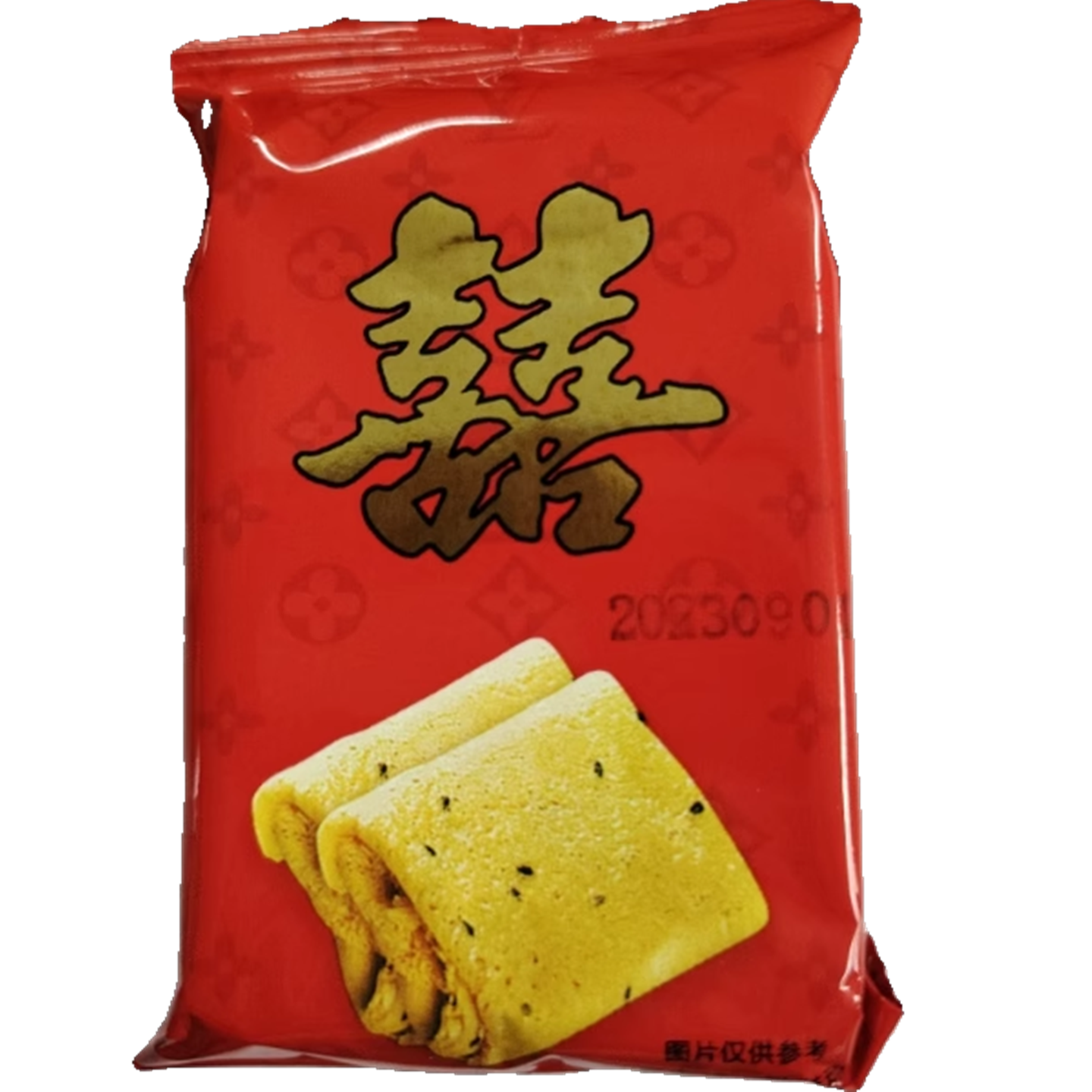 刘知府芝麻蛋卷零食小吃散装休闲食品喜饼诞生礼结婚订婚婚庆饼干