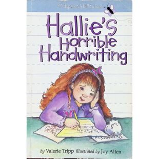 跳房子山学校系列原版英语绘本哈莉的糟糕书写暖心故事美国儿童作家瓦莱丽特里普作品适合小学低年级阅读帮助孩子克服书写困难建