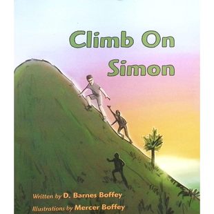 英语原版引进绘本西蒙爬上去ClimbOn讲述男孩西蒙在夏令营中学会自我认知和接受的故事适合710岁儿童阅读帮助孩子理解友谊重要性