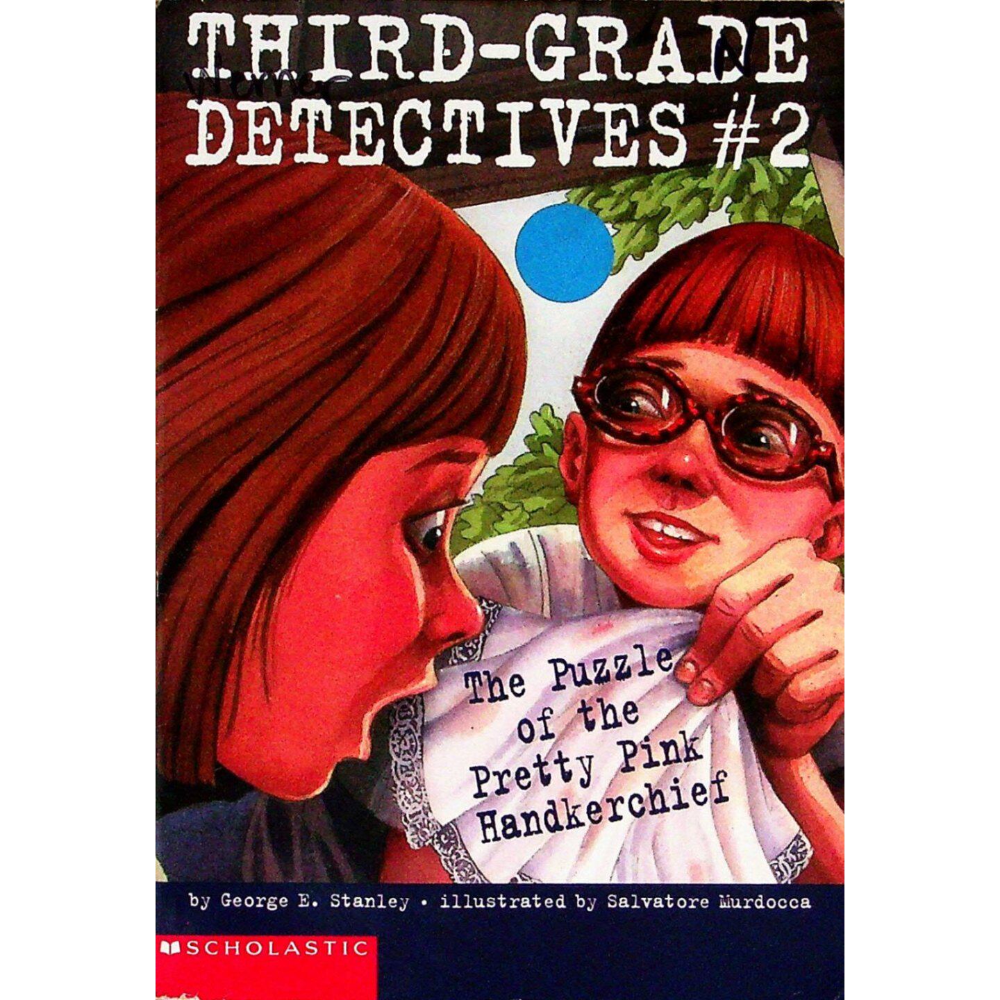 英语原版书三年级侦探系列漂亮粉红手帕之谜ChapterBook侦探推理适合710岁儿童阅读提升观察力逻辑推理能力解决问题能力团队合作
