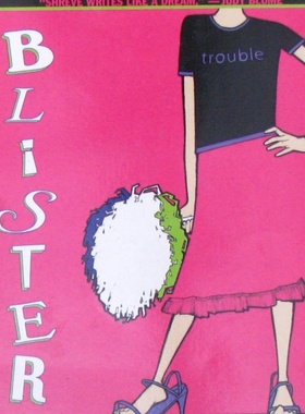 英语原版书签名系列Blister苏珊施雷夫现实主义小说青少年成长故事讲述女孩面对家庭变故的感人故事适合710岁儿童阅读帮助理解家