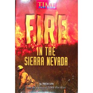 今日时光儿童读物原版 自然科普读物探索内华达山脉地理特征与森林火灾影 书英语自然科学火在内华达山脉FIRE适合710岁儿童阅读