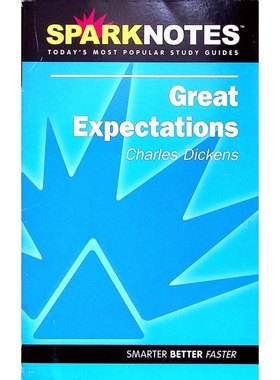 SparkNotes原版书远大前程英语学习指南查尔斯狄更斯经典名著解读适合1114岁青少年文学分析关键主题人物解析写作辅助工具