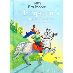 英语原版书玛莎百货启蒙读者系列皇帝的新装绘本书适合36岁儿童亲子共读经典童话故事彩色插画培养阅读兴趣高频词汇学习