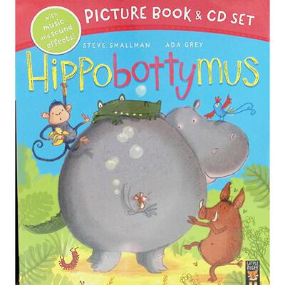 英文原版图书河马波蒂默斯绘本