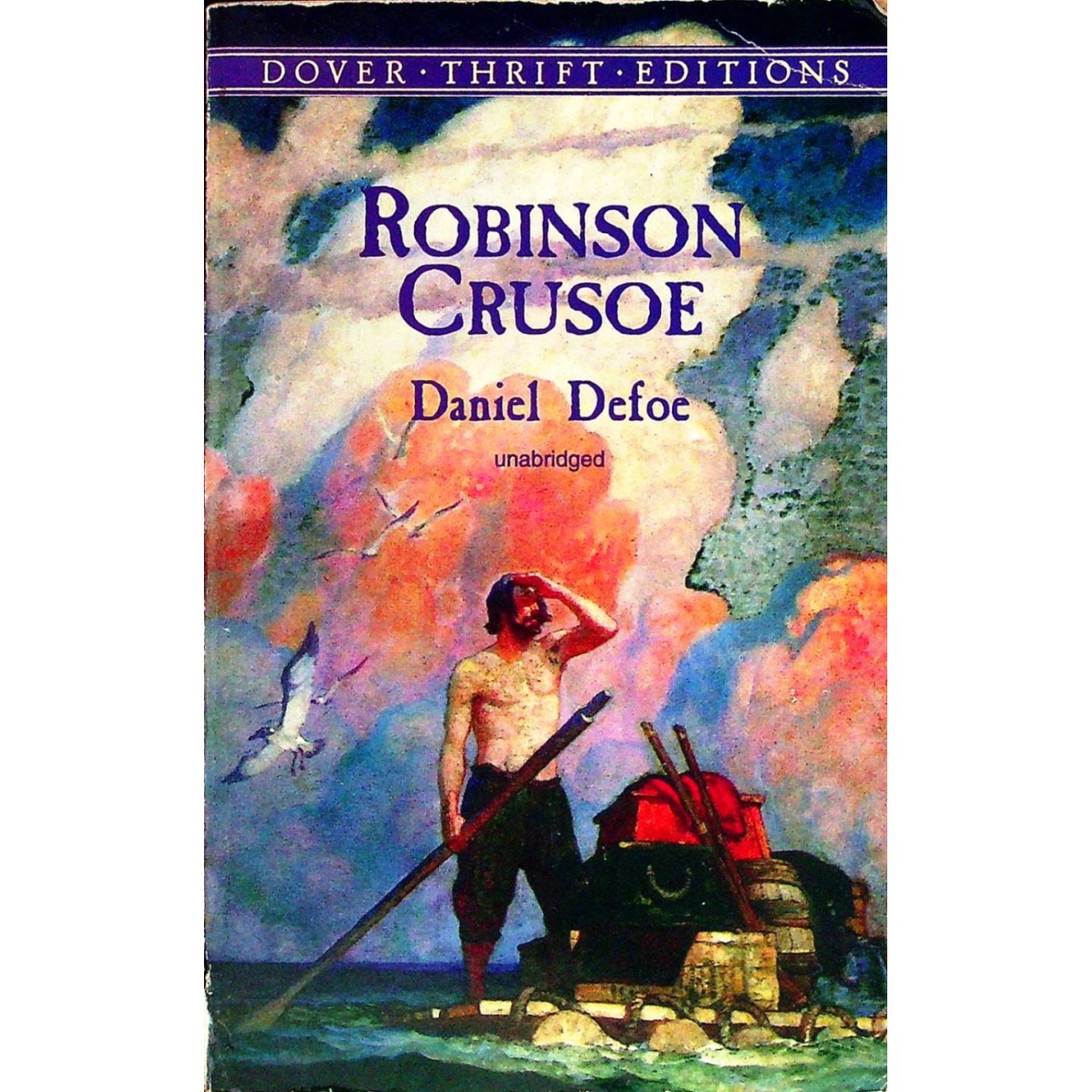 英文原版图书经典冒险小说鲁滨