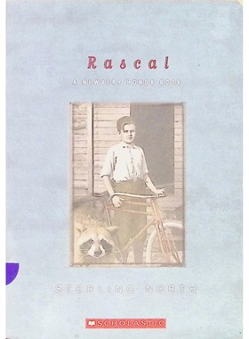 纽伯瑞儿童文学奖银奖原版书Rascal流浪汉英语章节书斯特林诺斯自传体小说学乐出版社经典儿童文学适合710岁阅读