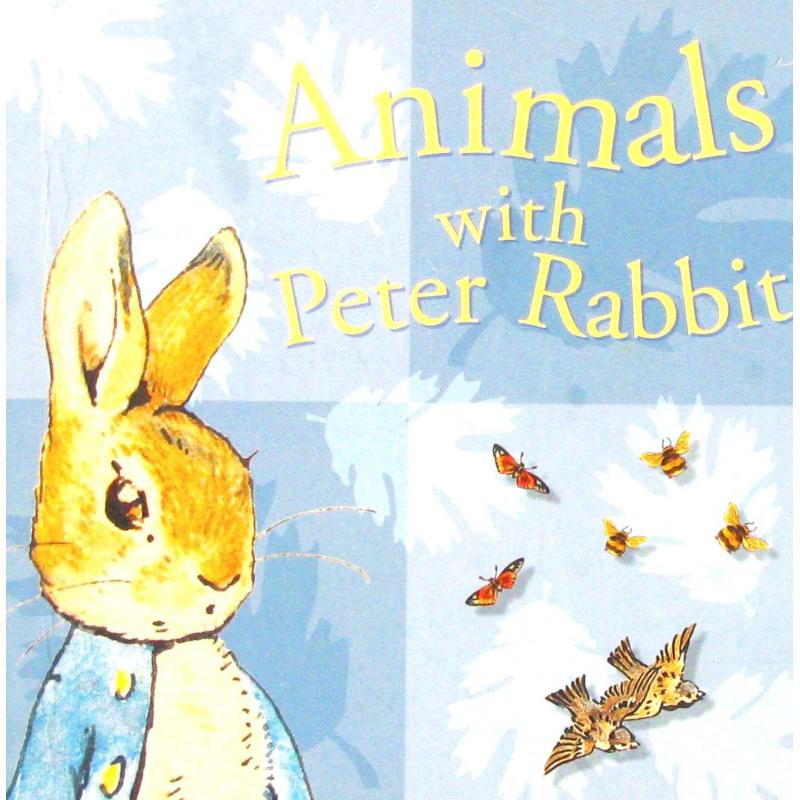 Animals with Peter Rabbit by Beatrix Potter木板书Warn