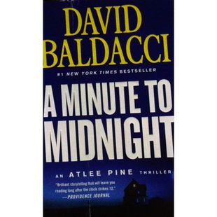 英语原版书午夜时分AtleePine系列惊悚小说适合青少年阅读大卫鲍尔达奇畅销作品纽约时报畅销书作家力作情节紧凑扣人心弦的推理