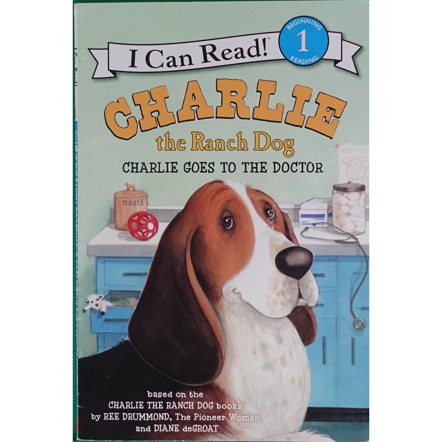 英文原版图书查理看医生绘本