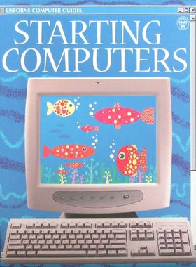 尤斯伯恩计算机指南系列原版引进英语绘本电脑入门专为710岁儿童设计的计算机基础知识启蒙读物通过图文并茂的方式讲解Windows95