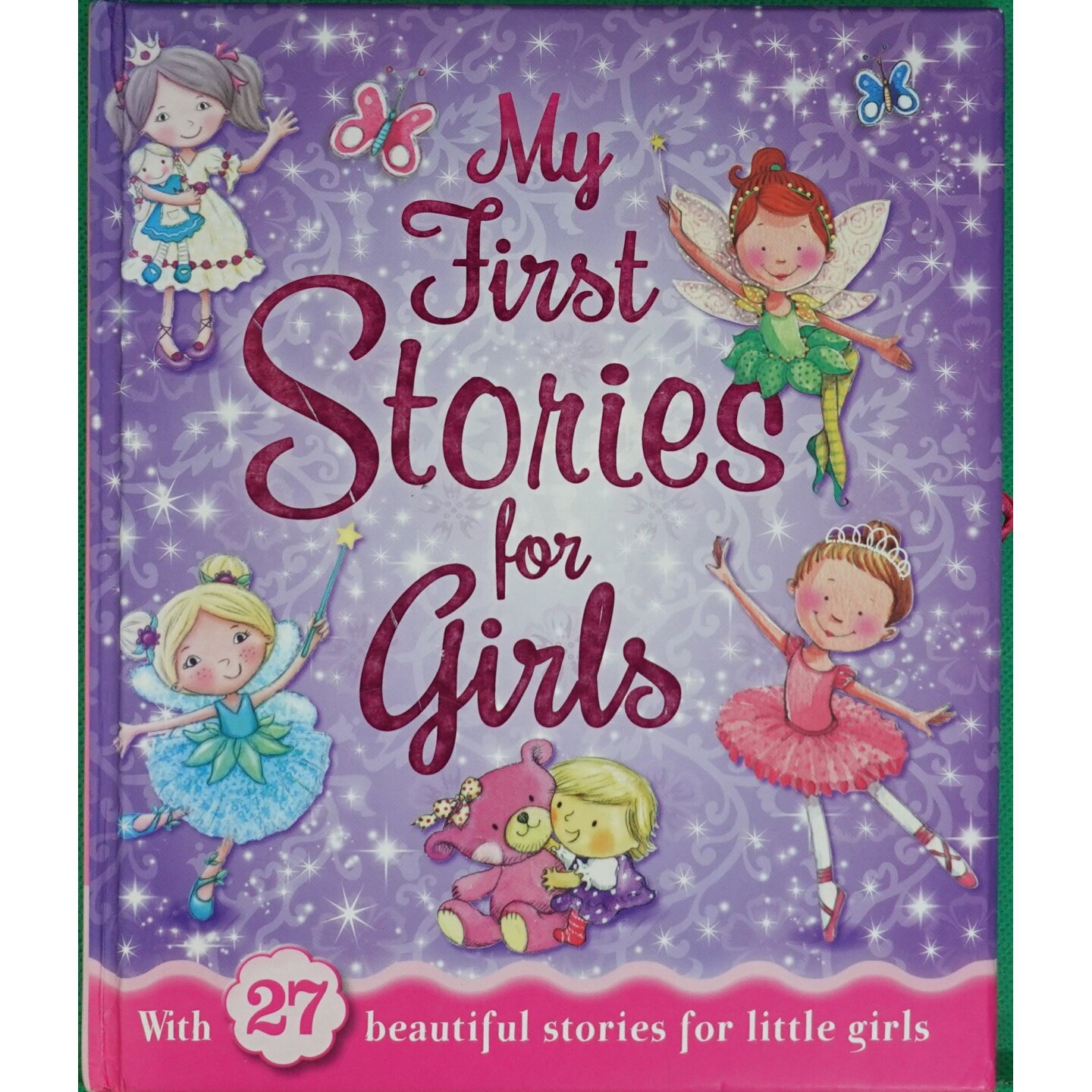 英语原版书MyFirstStories女孩子的第一套故事书绘本适合36岁亲子共读27个精彩故事培养想象力童趣插图睡前读物