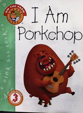 英语原版书我是猪排鲍勃农场的快乐时光系列绘本Porkchop适合36岁儿童阅读讲述农场动物乐队故事学习简单英语单词和乐器知识