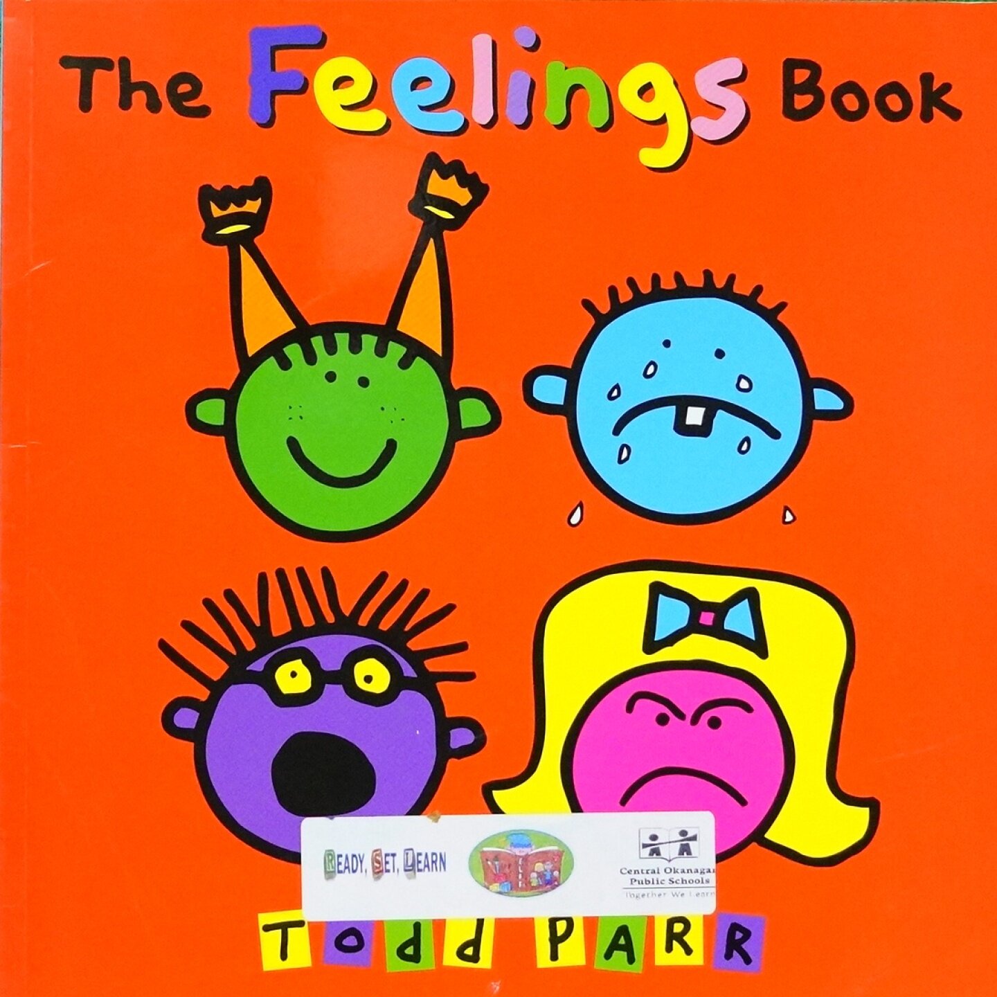 托德帕尔原版书TheFeelingsBook英语情绪绘本色彩鲜艳亲子共读儿童心理教育36岁适读帮助孩子认识理解表达管理各种情绪