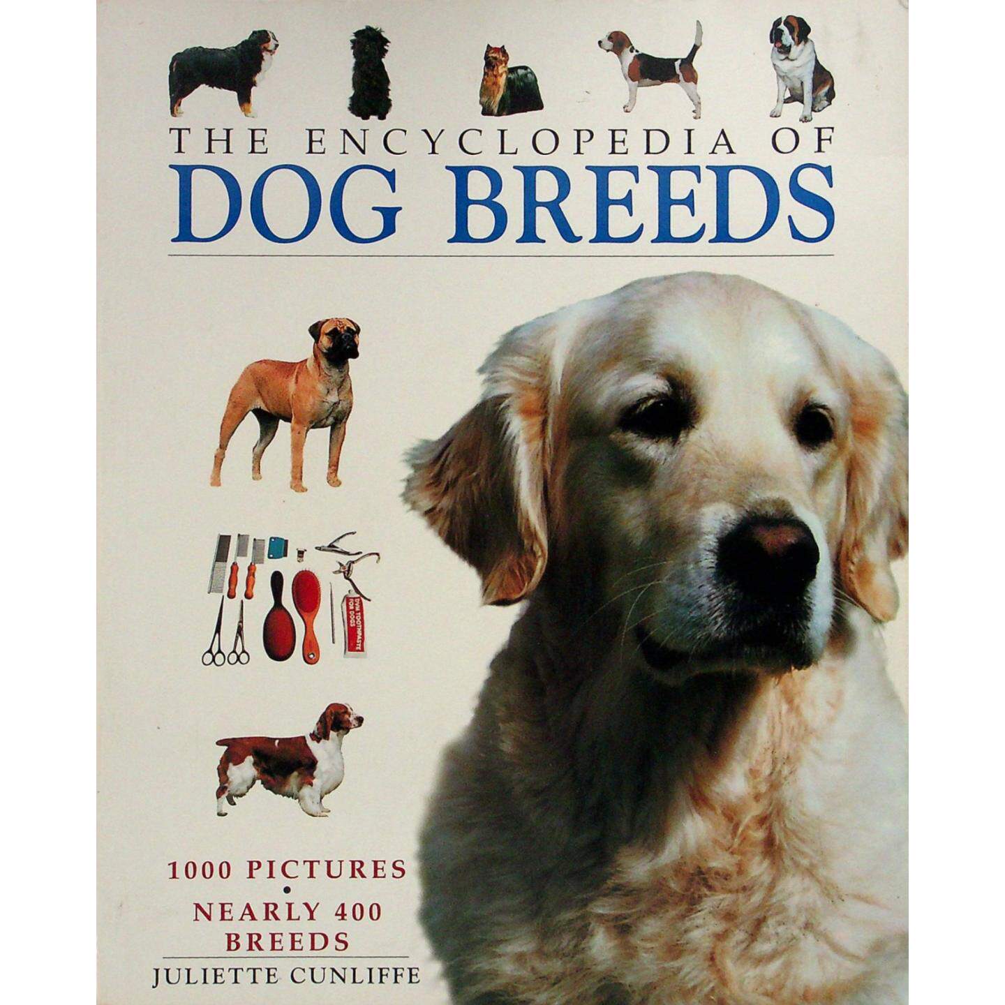 犬种百科全书原版书英语爱狗人士必备Dog百科全彩章节书包含近400种犬种的1000张精美图片全面介绍犬类特征习性和护理方法适合71