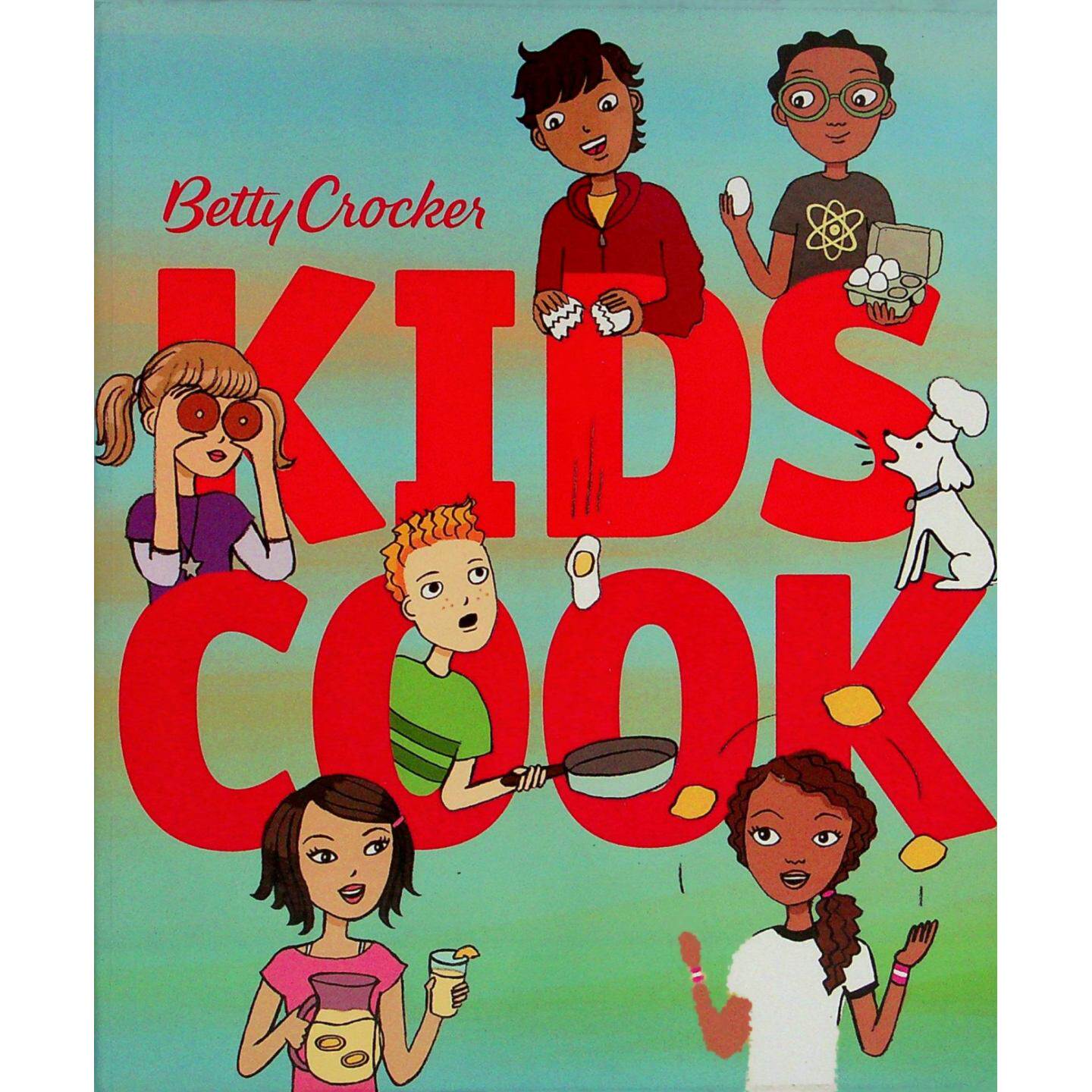 贝蒂妙厨儿童食谱原版书英语亲子烹饪绘本BettyCrocker包含60多种简单易学的美味食谱培养孩子烹饪兴趣和动手能力同时学习厨房安