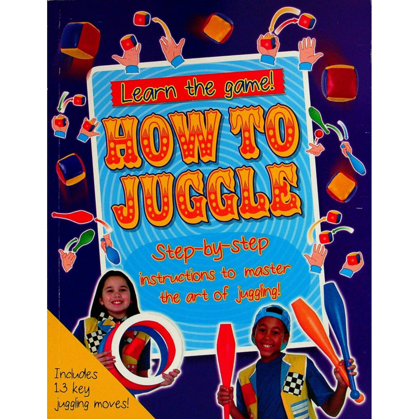 英文原版图书杂耍入门绘本