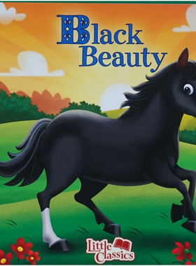 英语原版书黑骏马BlackBeauty小小经典系列亲子共读绘本适合710岁儿童培养爱心与同情心的经典名著改编动物故事