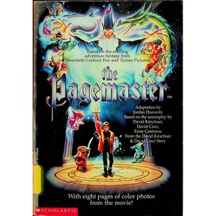 英语原版书魔法师的学徒奇幻冒险绘本Pagemaster学乐出版社出版适合710岁儿童阅读的彩色章节书讲述男孩理查德在书籍世界中的奇