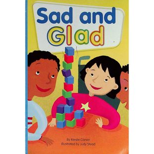 英语原版书悲伤与快乐绘本斯科特福尔斯曼阅读街系列亲子共读Story适合36岁儿童情绪认知社交技巧培养温暖友情故事Stan和Glen帮