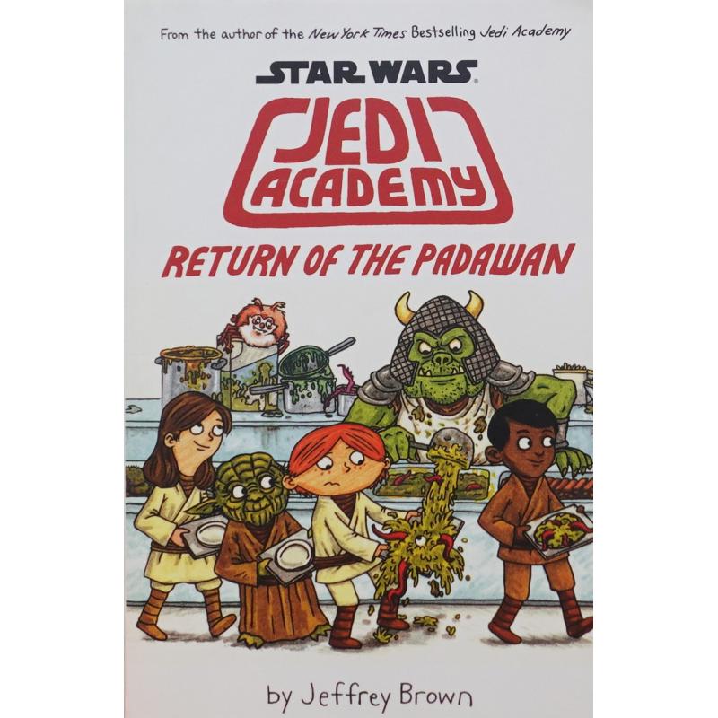 Star Wars Jedi Academy Return of the Padawan by Jeffrey Brown平装Scholastic星球大战绝地学院学徒归来