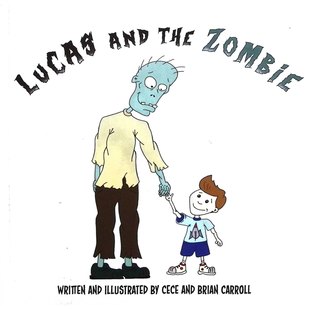 英语原版 温馨故事适合710岁孩子阅读培养想象力学会接纳不同 书卢卡斯和僵尸儿童故事绘本书友情主题Lucas讲述包容与友谊