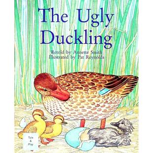 英语原版书PM传统故事和戏剧系列丑小鸭童话绘本亲子共读TheUglyDuckling安妮特史密斯改写帕特雷诺兹温馨插画36岁儿童成长故事
