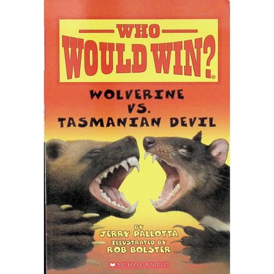 英文原版图书动物科普对决绘本