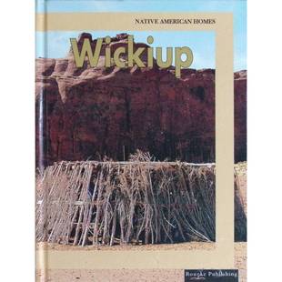 英语原版书美洲原住民的家园系列Wickiup圆锥形小屋绘本凯文M米切尔著了解美洲原住民文化和建筑的优秀资源适合710岁儿童阅读学