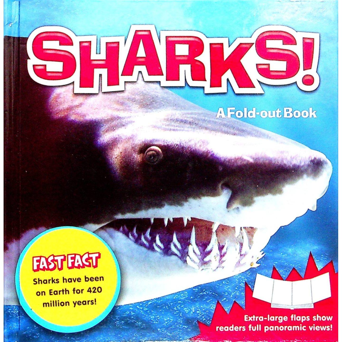 英文原版图书鲨鱼翻页书