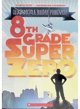 八年级超级零原版书英语绘本书青少年成长励志小说SuperZero讲述雷吉在学校遭遇挫折后如何通过参与无家可归者收容所工作重新找