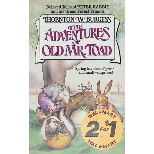 英文原版图书蟾蜍先生趣味冒险