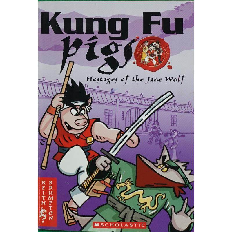 hostages of the jade wolf  by keith brumpton平装scholastic玉狼的