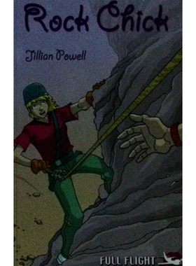 英语原版书RockChick全速前进系列青少年励志小说彩色插图讲述Lexie为引起心仪男孩注意而克服恐高学习攀岩的成长故事适合1114岁
