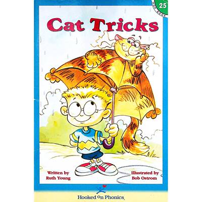 英文原版图书猫咪戏法英语绘本