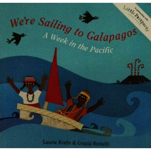 小护照系列原版英语绘本太平洋的一周由劳里克雷布斯和格拉齐亚雷斯特利创作以生动插画带领36岁孩子探索加拉帕戈斯群岛的动植